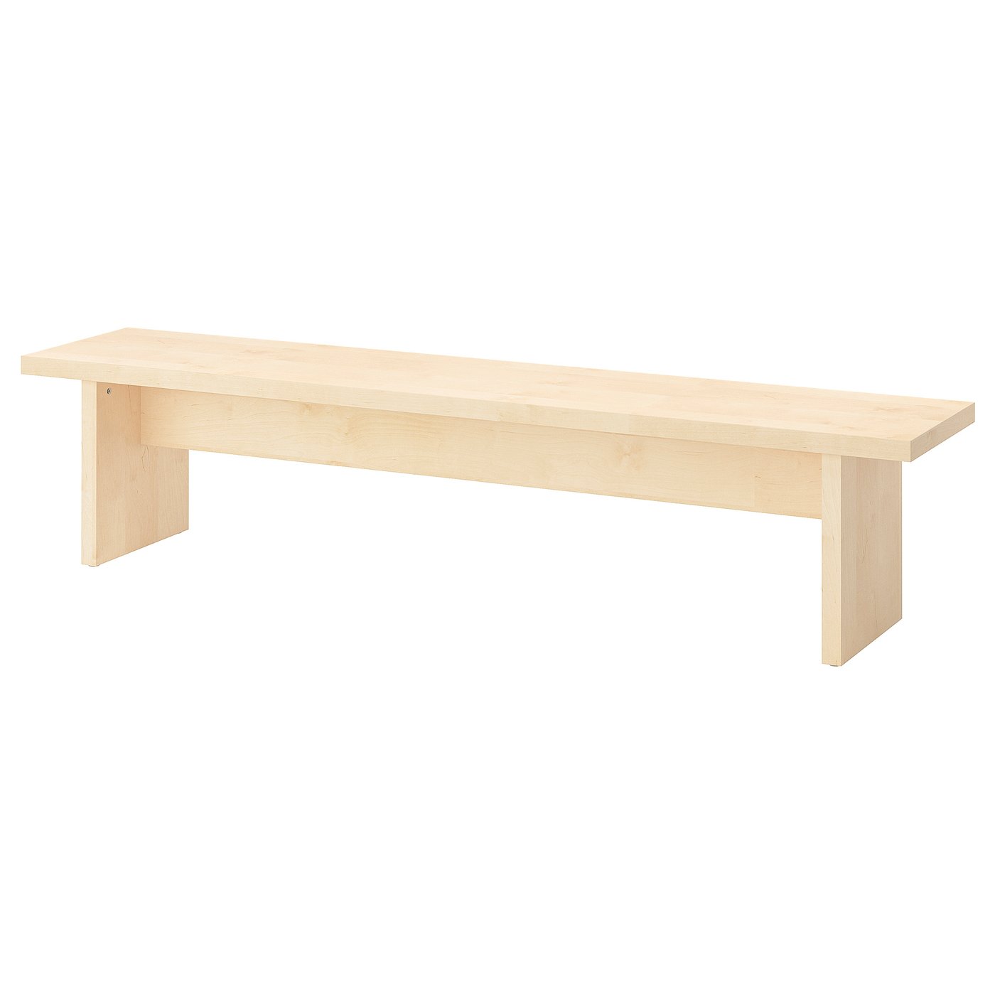 BERGSHYTTAN Banc, effet teinté plaqué bouleau, 210x38 cm