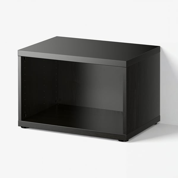 BESTÅ Structure, brun noir, 60x40x38 cm