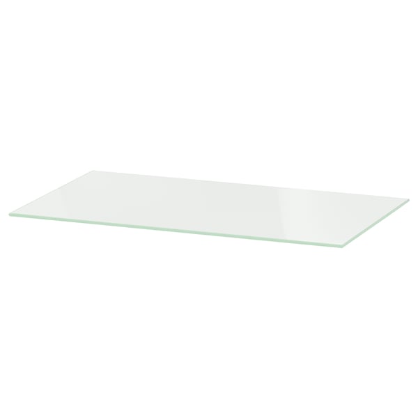 BESTÅ Tablette en verre, verre, 56x36 cm