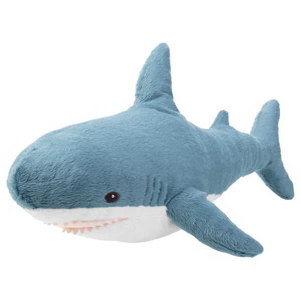BLÅHAJ Peluche, bébé requin, 55 cm