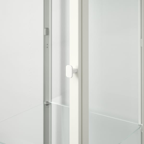 BLÅLIDEN Vitrine, blanc, 35x32x151 cm