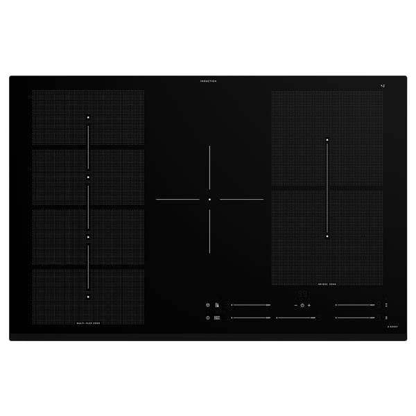 BLIXTSNABB Plaque de cuisson à induction, IKEA 700 noir, 78 cm