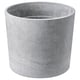 BOYSENBÄR Cache-pot, intérieur/extérieur gris clair, 15 cm