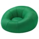 BRÄNNBOLL Fauteuil gaming gonflable, vert vif