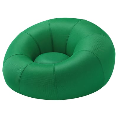 BRÄNNBOLL Fauteuil gaming gonflable, vert vif