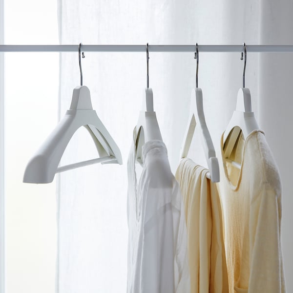 BUMERANG Couvre-cintre, blanc