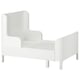 BUSUNGE Lit extensible, blanc, 80x200 cm