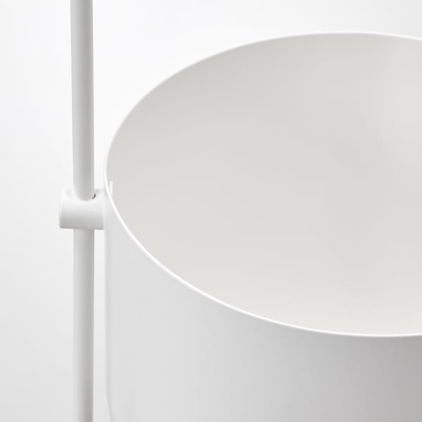 CHILISTRÅN Jardinière suspendue, intérieur/extérieur blanc, 12 cm
