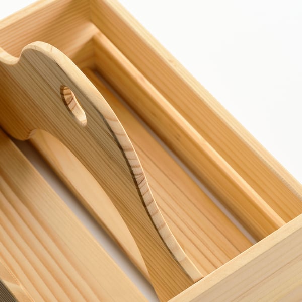 CHOKLADHAJ Support pour bocaux, bois, 25x18 cm
