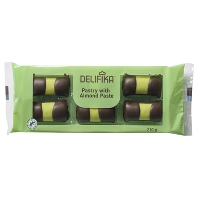 DELIFIKA Gâteau à la pâte d'amande, ., 210 g