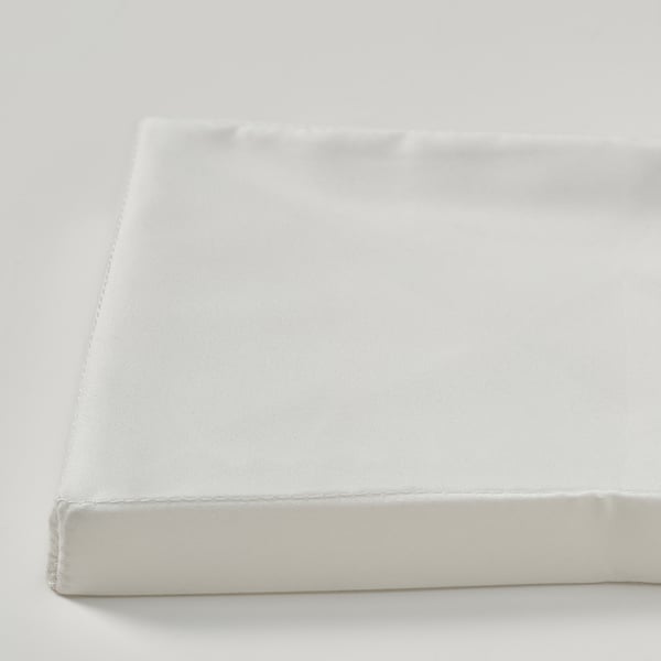 DRÖNA Couvercle, blanc textile, 26x19 cm