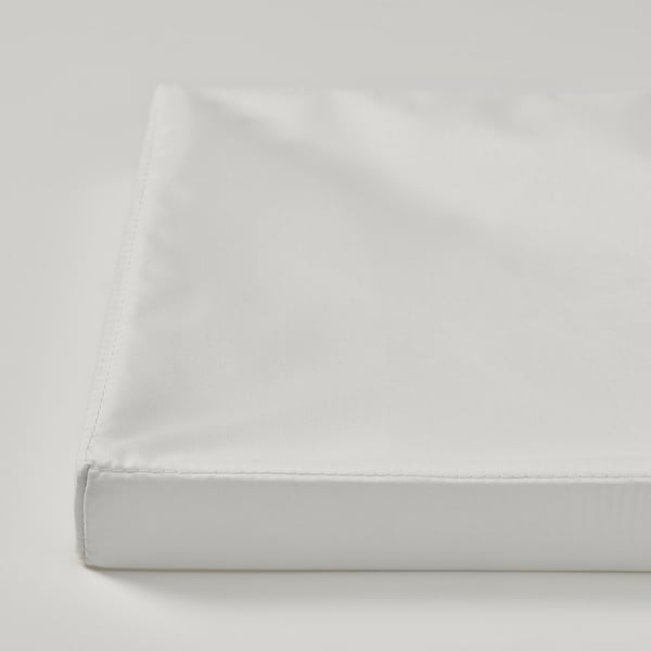 DRÖNA Couvercle, blanc textile, 36x26 cm