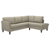 EKHOLMA Housse canapé angle 4pl sans accoud, Hemmesta gris-beige
