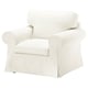 EKTORP Fauteuil, Blekinge blanc