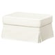 EKTORP Repose-pieds av rangement, Blekinge blanc