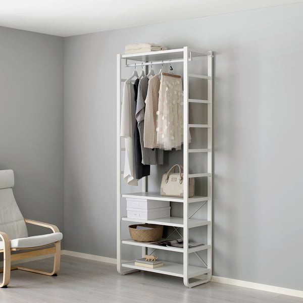 ELVARLI Montant latéral, blanc, 36x216 cm