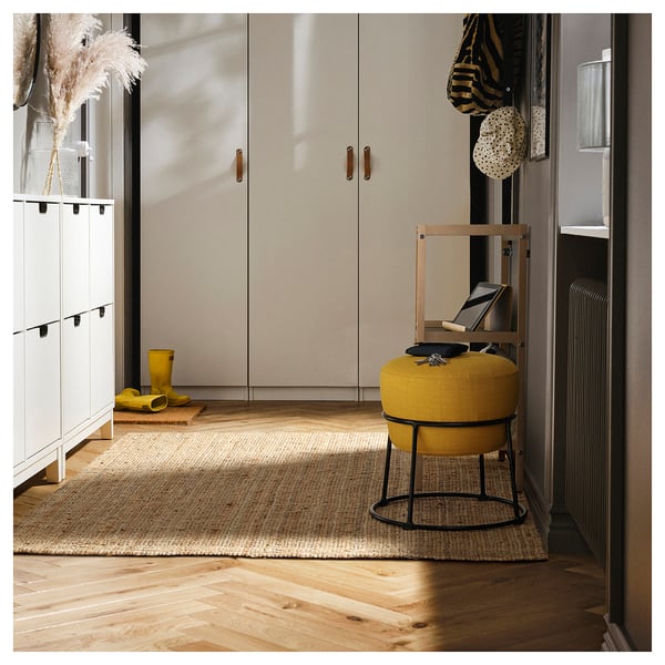 EMMISLÖV Pouf, Skiftebo jaune