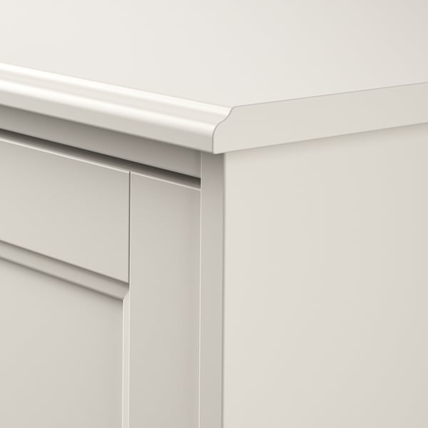 FÅGELFJÄLLET Commode 4 tiroirs, blanc cassé, 82x51x101 cm