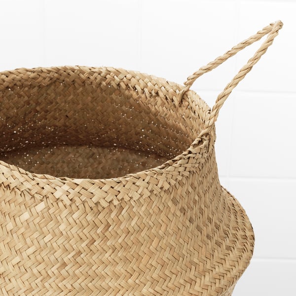 FLÅDIS Panier, jonc de mer, 25 cm
