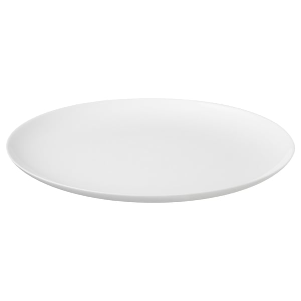FLAMSIG Assiette à pizza, blanc, 32 cm