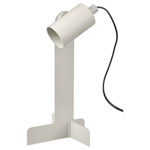 FLOTTILJ Lampe de bureau, beige