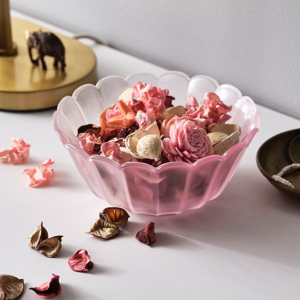 FRÖFINK Pot-pourri parfumé, fleurs roses rose, 60 g