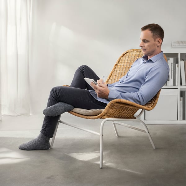 FRYKSÅS Fauteuil, rotin