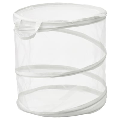 FYLLEN Panier à linge, blanc, 79 l