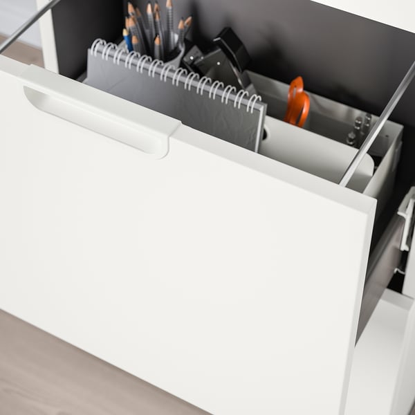 GALANT Armoire à dossiers, blanc, 51x120 cm