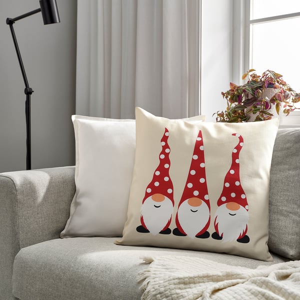 GIRIFJÄLLET Housse de coussin, lutin, 50x50 cm