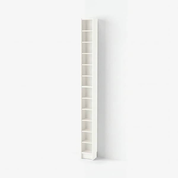 GNEDBY Bibliothèque, blanc, 202 cm