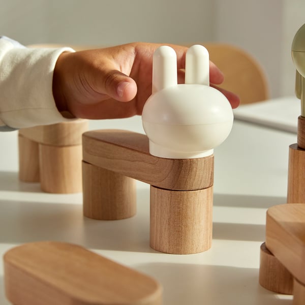 GREJSIMOJS Éléments de construction, 20 pièces, à combiner/5 figurines