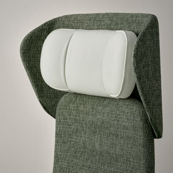 GRÖNFJÄLL Appui-tête, Letafors gris vert/blanc