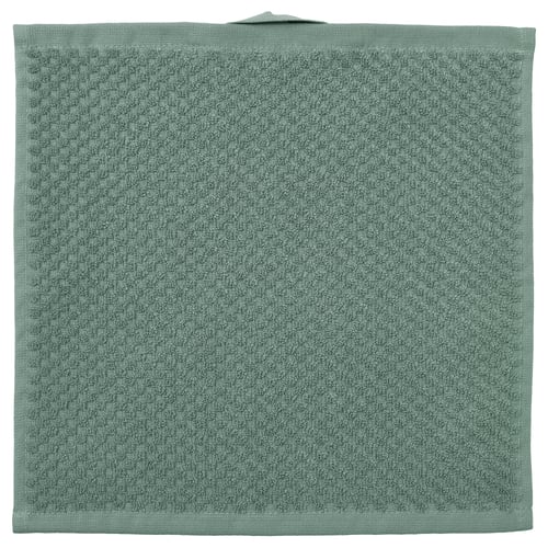 GULVIAL Petite serviette, turquoise, 30x30 cm