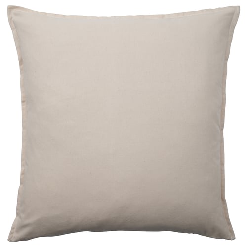 GURLI Housse de coussin, écru, 65x65 cm