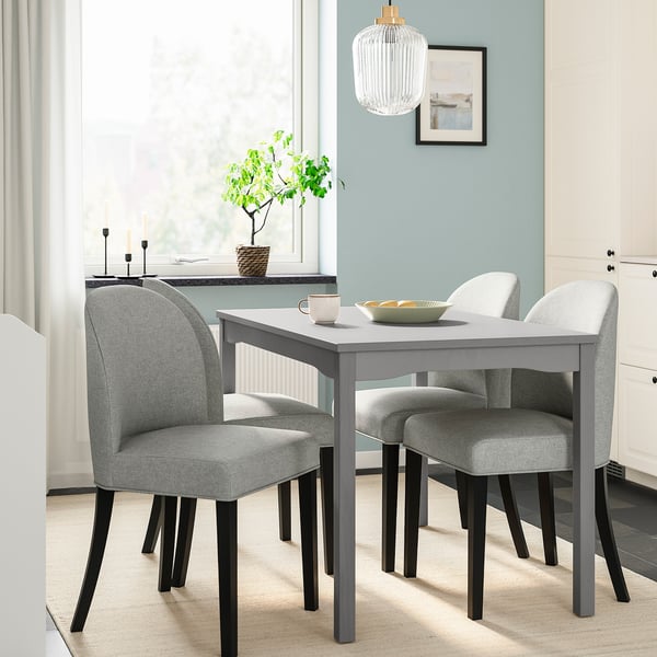 HAUGA / ROSENTORP Table et 4 chaises