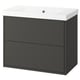 HAVBÄCK / ORRSJÖN Meuble lavabo avec tiroirs/vasque