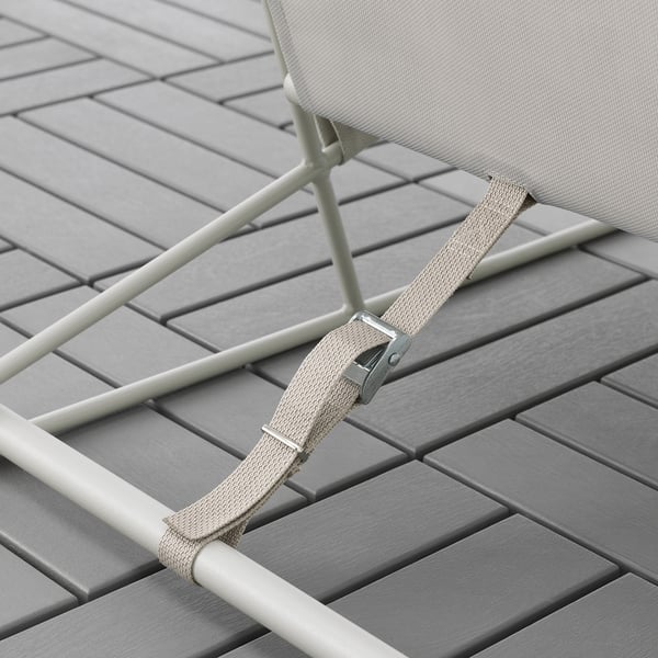 HAVSTEN Fauteuil, extérieur, beige