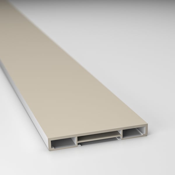 HAVSTORP Plinthe, beige, 220x8 cm