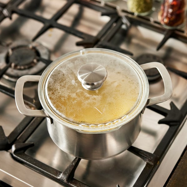 HEMKOMST Ustensiles de cuisson, 7 pièces, acier inoxydable