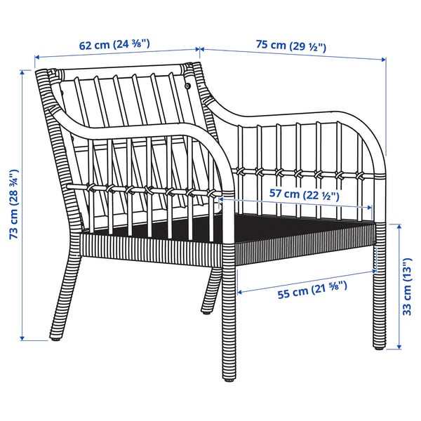 HOLMSTA / FRÖKNABO Fauteuil