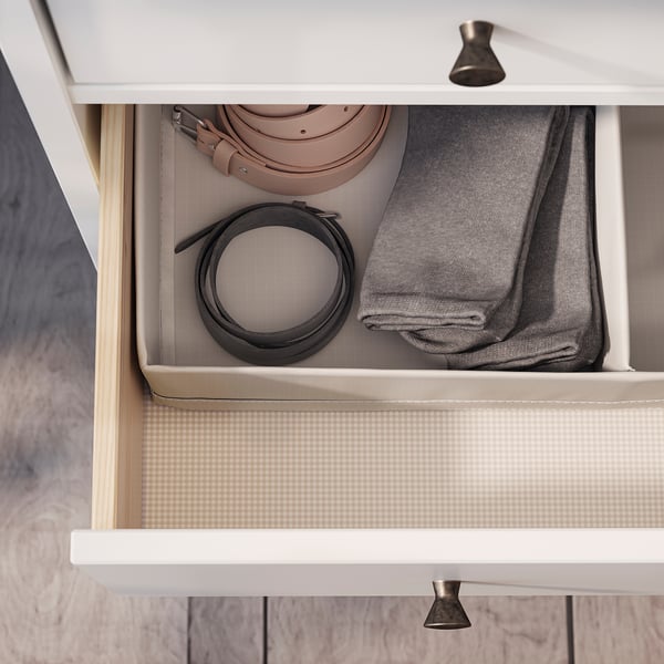 IDANÄS Commode 6 tiroirs, blanc, 162x95 cm