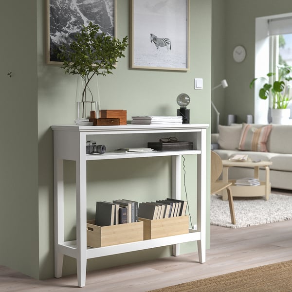 IDANÄS Desserte, blanc, 104x32x95 cm