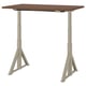 IDÅSEN Bureau assis/debout, brun/beige, 120x70 cm