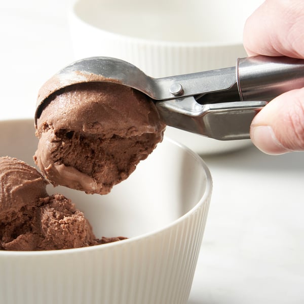 IDEALISK Cuillère à glace, acier inoxydable