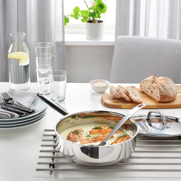 IKEA 365+ Sauteuse, acier inoxydable, 24 cm