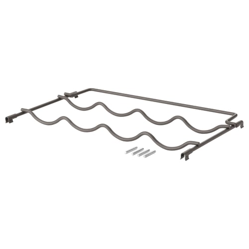 IVAR Range-bouteilles, gris, 42x30 cm
