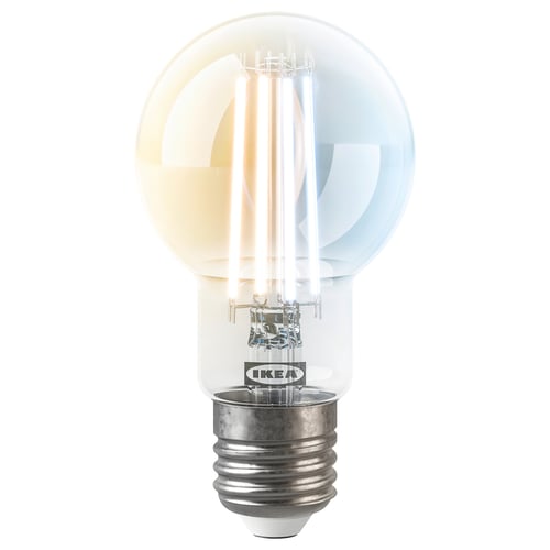 KAJPLATS Ampoule LED E27 470 lumen, connecté spectre blanc/transparent/globe