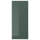 KALLARP Porte, brillant gris-vert foncé, 60x140 cm