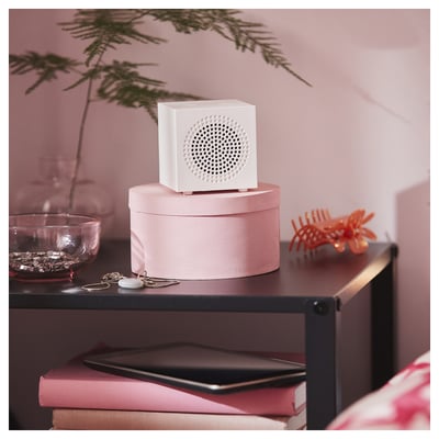 KALLSUP Enceinte Bluetooth portable, blanc